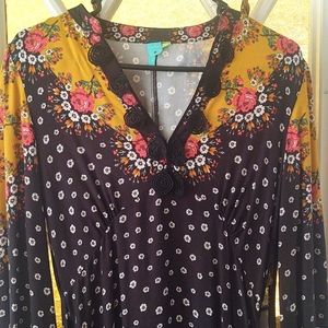 Farm Rio 🌻Anthropology Farm Rio dress. S